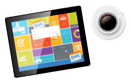 iPad and Cofee Cup